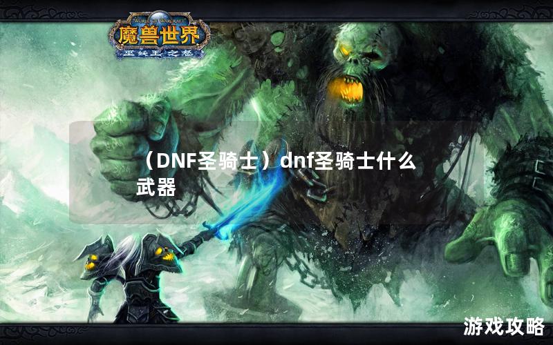 （DNF圣骑士）dnf圣骑士什么武器